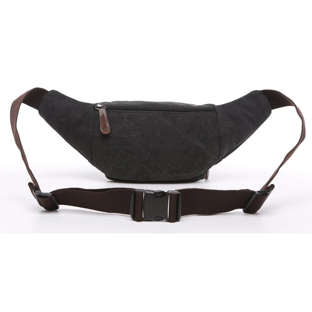 Сумка Vintage Текстильна Чорна (20085) - зображення 8