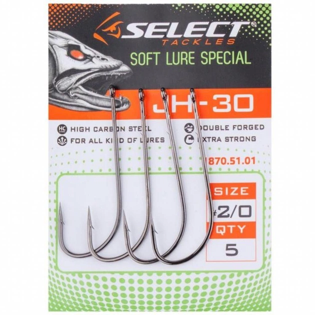 Гачок Select JH-30 02 (7 шт/уп) (1870.51.02) - picture 2