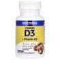 Вітамін Enzymedica Вітамін D3 + Вітамін K2, 60 капсул (ENZ-10129) - зменшене зображення 3