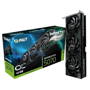Відеокарта GF RTX 5070 12GB GDDR7 Infinity 3 OC Palit (NE75070S19K9-GB2050S) зображення 1