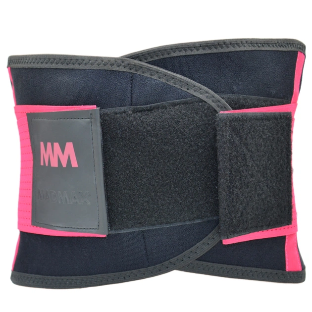 Пояс компресійний MadMax MFA-277 Slimming belt Black/rubine red L (MFA-277-RED_L) - picture 4