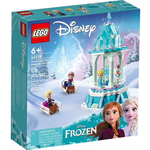 Конструктор LEGO Disney Чарівна карусель Анни й Ельзи (43218) - зображення 1