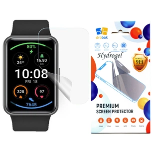 Плівка захисна Drobak Hydrogel OPPO Watch Free (2 шт) (313176) (313176) зображення 1