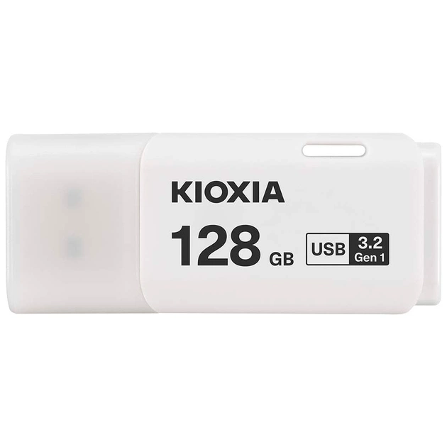 USB флеш накопичувач Kioxia 128GB TransMemory U301 White USB 3.2 (LU301W128GG4) - зображення 1