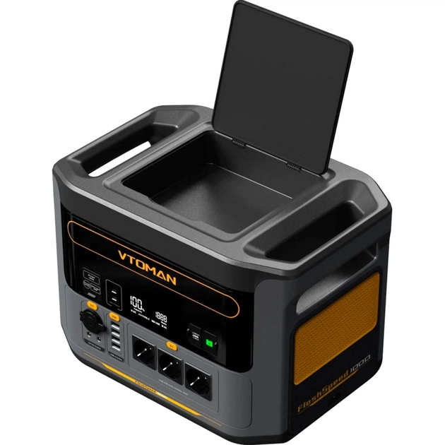 Зарядна станція Vtoman FlashSpeed 1000 PB-85 1000W 828Wh (FlashSpeed 1000) - зображення 6
