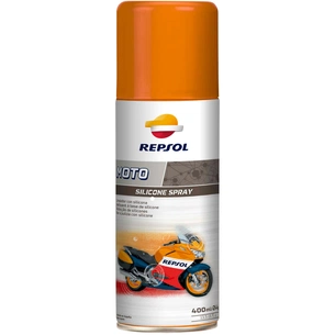 Мастило автомобільне REPSOL MOTO SILICONE SPRAY 400 ml (RP716E98) зображення 1