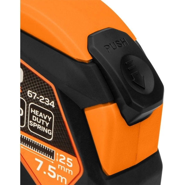 Рулетка Neo Tools 7.5мx25мм, з фіксатором змотування, магніт (67-234) - picture 6