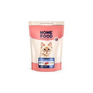 Сухий корм для кішок Home Food With sensitive digestion з ягням та лососем 1.6 кг (4820235020224) зображення 1