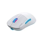Мишка Hator Quasar 2 Pro Wireless/Bluetooth/USB White/Cyan (HTM561WC) - зменшене зображення 2