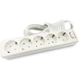 Мережевий фільтр живлення EUROELECTRIC Х5 10А 3м White (EE-105-3M) - зменшене зображення 1