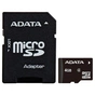 Карта пам'яті ADATA 4GB microSD class 4 (AUSDH4GCL4-RA1) - зменшене зображення 1