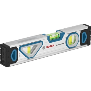 Рівень Bosch 25см, 3 капсули, алюмінієвий корпус (1.600.A01.6BN) зображення 1
