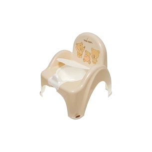 Горщик Tega Baby Teddy Bear стілець , з музикою, антиковзкий beige (PO-043-119) зображення 1