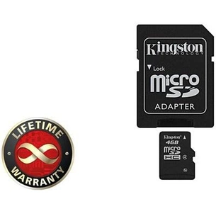 Карта пам'яті Kingston 4Gb microSDHC class 4 (SDC4/4GB) зображення 1