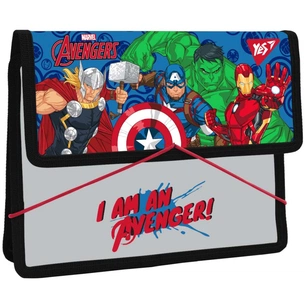 Папка для зошитів Yes на резинці В5 Marvel Avengers (491997) зображення 1