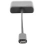 Перехідник USB-C to HDMI UHD 4K, M/F, 0.15 m Digitus (DA-70852) - зменшене зображення 4