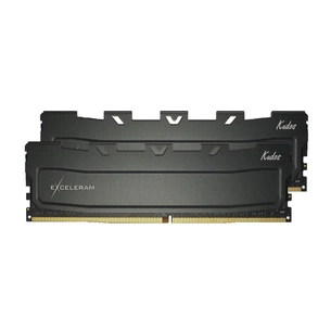 Модуль пам'яті для комп'ютера DDR4 32GB (2x16GB) 3200 MHz Black Kudos eXceleram (EKBLACK4323222CD) зображення 1