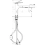 Змішувач Hansgrohe 74801000 - зменшене зображення 2