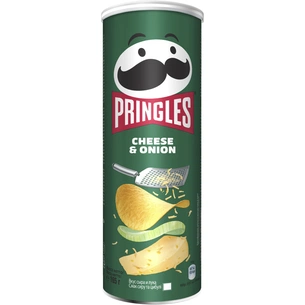 Чіпси Pringles Cheese Onion Сир-цибуля 165 г (5053990101535) зображення 1