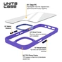 Чохол до мобільного телефона Armorstandart UNIT2 Apple iPhone 15 Lavender (ARM69970) - зменшене зображення 4