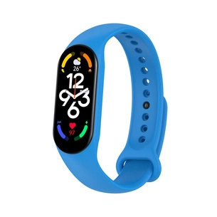 Ремінець до фітнес браслета BeCover Silicone для Xiaomi Mi Smart Band 7 Blue (707477) зображення 1