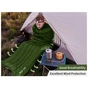Спальний мішок Naturehike CWM295 CNK2300SD013, зелений (6976023920882) - зменшене зображення 4