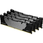 Модуль пам'яті для комп'ютера DDR4 128GB (4x32GB) 3200 MHz Fury Renegade Black Kingston Fury (ex.HyperX) (KF432C16RB2K4/128) - зменшене зображення 2