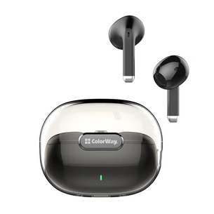 Навушники ColorWay Slim TWS-2 Earbuds Black (CW-TWS2BK) зображення 1