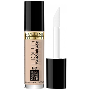 Коректор для обличчя Eveline Cosmetics Liquid Camouflage HD Long Lasting Formula 24h 06 - Ivory (5903416000709) зображення 1