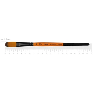 Пензлик для малювання Rosa Синтетика овальна, FLAME 1368FR, №14 (4823098534679) зображення 1