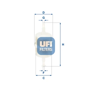 Фільтр паливний UFI 31.012.00 зображення 1