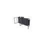 Розкладачка Bo-Camp Sun Lounger With Sunscreen 5 Positions Grey (1304492) (DAS303260) - зменшене зображення 2