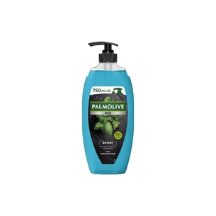 Гель для душу Palmolive Men Sport Ефірні олії м'яти та листя кедра 750 мл (8693495048712) зображення 1