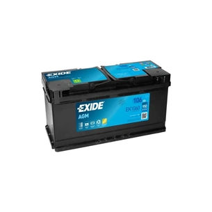 Акумулятор автомобільний EXIDE START-STOP AGM 106Ah (950EN) (EK1060) зображення 1
