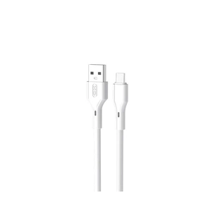 Дата кабель USB 2.0 AM to USB-C 1.0m 2.4A XO (CB-23UC) зображення 1