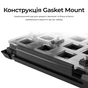 Клавіатура Keychron V1 8K Keychron Super Red Switch RGB USB UA Black (V1W-D1-UA) - зменшене зображення 11