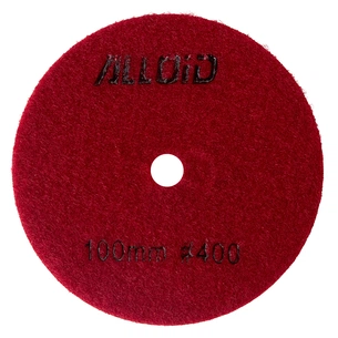 Круг зачистний Alloid Pro, алмазний, шліфувальний, на липучці, HEXAGON, 100мм, зерно 400 (DD-63390) зображення 1