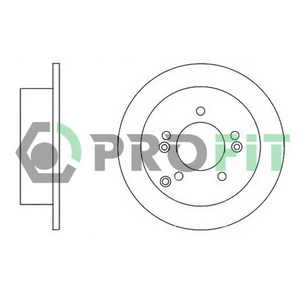 Гальмівний диск Profit 5010-1447 зображення 1
