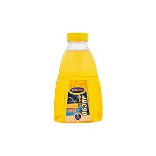 Омивач автомобільний Автотрейд зимовий етил. OBZOR AUTO (-20) 1л Персик (4820134031048) зображення 1