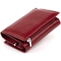 Портмоне ST Leather Зі шкіри Бордове (19333) - зменшене зображення 2