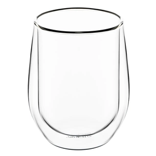 Набір склянок Ardesto з подвійними стінками BR 250 мл 2 шт прозорий (AR2625BR) зображення 1