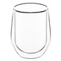 Набір склянок Ardesto з подвійними стінками BR 250 мл 2 шт прозорий (AR2625BR) - зменшене зображення 1