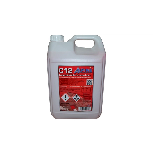 Антифриз Alpine C12 -36C чер, 5л (5,5кг.) (RM 1185-5) - изображение 1