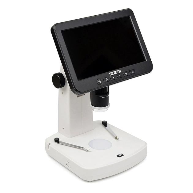 Мікроскоп Sigeta Цифровий Numeric Pro 10x-300x 5 MP 7" LCD (65512) - picture 3