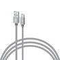 Дата кабель USB 2.0 AM to USB-C 2.0m CBGNYT2 grey Intaleo (1283126489143) - зменшене зображення 1