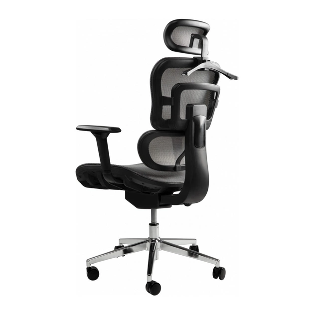 Офісне крісло GT Racer B-517M Gray - зображення 5