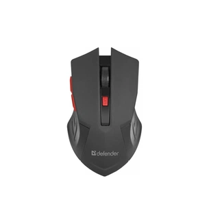 Мишка Defender Accura MM-275 Black-Red (52276) зображення 1