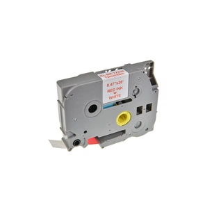 Стрічка для принтера етикеток UKRMARK RL-B-T232P-RE/WT, аналог TZE232. 12 мм х 8 м (900243) зображення 1