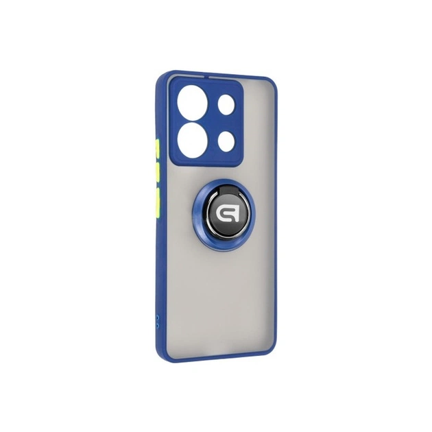 Чохол до мобільного телефона Armorstandart Frosted Matte Ring Xiaomi Redmi Note 13 Pro 5G / Poco X6 5G Navy Blue (ARM72726) - зображення 1