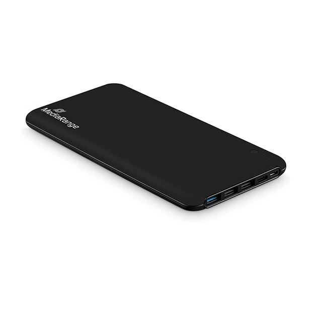 Батарея універсальна Mediarange 25000mAh PD/18W, QC/22,5W, USB-C, 3*USB-A (MR754) - зображення 1